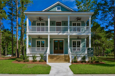 Example of a classic exterior home design in Other
