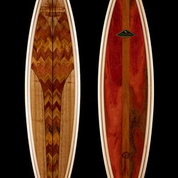 7'-3" Wooden Surfboards - Products