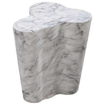 Modern Marble Short Side Table, Belen Kox