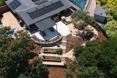 Inspiration for a contemporary home design remodel in Other