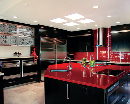 Red Granite Countertops | Houzz