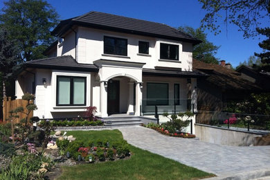 Transitional exterior home photo in Vancouver