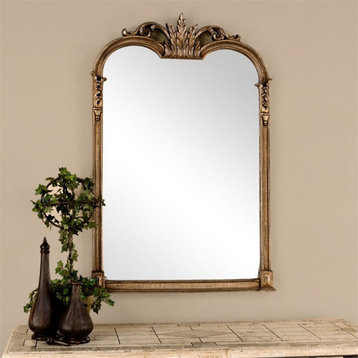 Uttermost Jacqueline Traditional Urethane Vanity Mirror in Gold