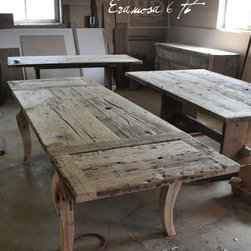 Reclaimed Wood Harvest Tables - Products