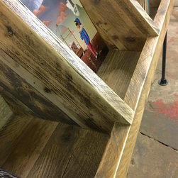 Portishead Scaffolding Board and Gas Pipe Record Storage Unit - Made to Measure - Storage Boxes