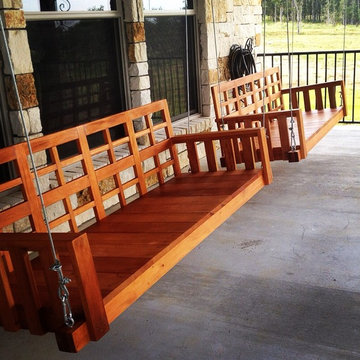 Christianson Ranch swings and swing bed project.