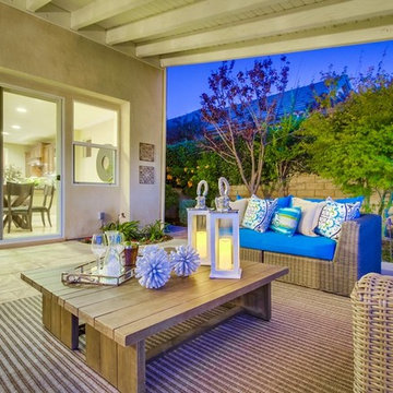 OUTDOOR VACANT AREA STAGING
