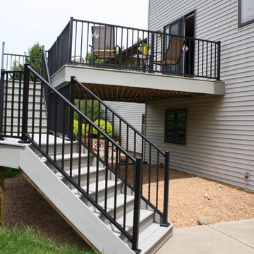 Composite Decking with Westbury Railing