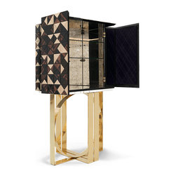 PIXEL WALNUT Cabinet - Accent Chests And Cabinets