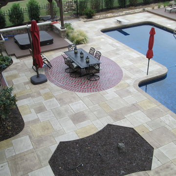 Rustic Stamped Concrete Patios, Pool Decks and Hardscapes