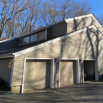 Woodbury Siding - Natural Clay & Intellectual Gray | Alpha Windows & Siding