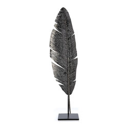 Michael Aram Feather Sculpture - Sculptures