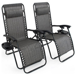 Contemporary Outdoor Folding Chairs by OneBigOutlet