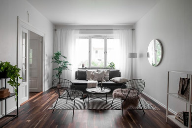 This is an example of a modern living room in Stockholm.