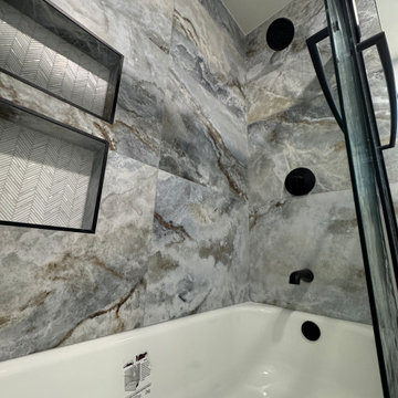 Home Remodel/ One Bath/paint/popcorn removal/LED Can lights/baseboards/Flooring