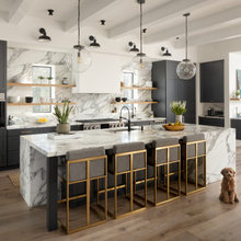 Black and White Kitchen