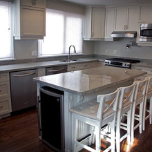 kitchen with lip no backsplash