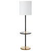 Safavieh Janell 65" High Floor Lamp, Black