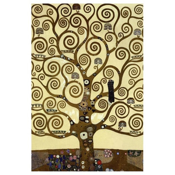 "The Tree Of Life" Digital Paper Print by Gustav Klimt, 17"x24"