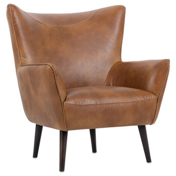 Luther Occasional Chair, Tobacco Tan