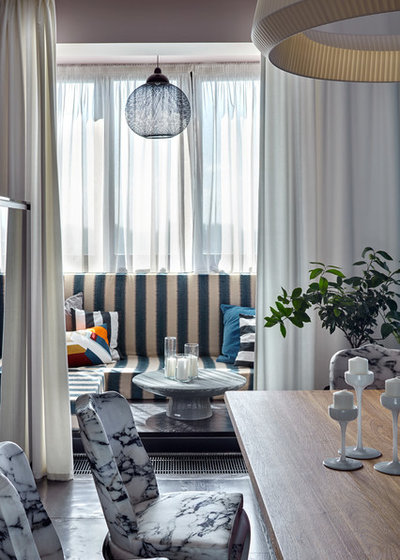 Современный Застекленная терраса by Domestic Studio