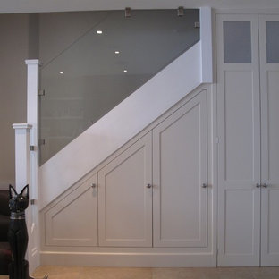 This is an example of a traditional staircase in Surrey.