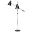 Tivat 2-Light Floor Light, Matte Black