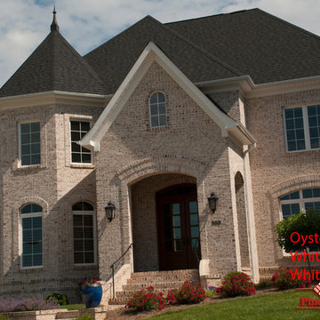 Oyster Pearl Oversize Tumbled Face Brick