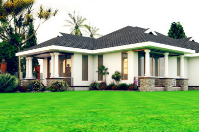 Tuscan exterior home photo in Other