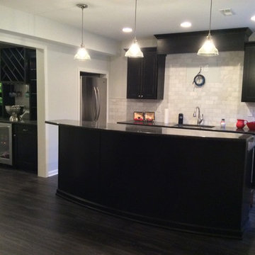 Rochester Transitional Finished Basement