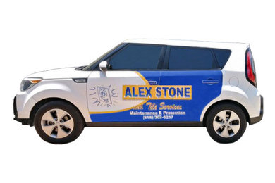 Alex Stone and Tile Services - Company Car