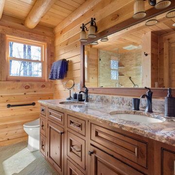 Pisgah Forest Luxury Log Home
