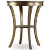 Sanctuary Round Mirrored Accent Table Visage