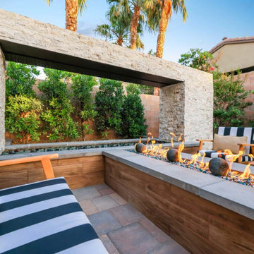 Serenity Fireside: Cozy Outdoor Retreat by Quality Pros