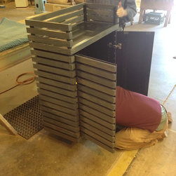 Hostess Stand with Metal Frame - Products