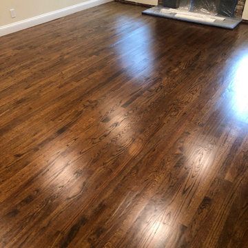 Before and After Hardwood Floor Refinishing, N-Hance of South Nassau