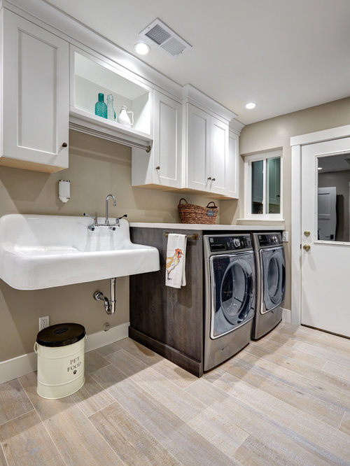 Best Laundry Room with an Utility Sink Design Ideas & Remodel Pictures ...