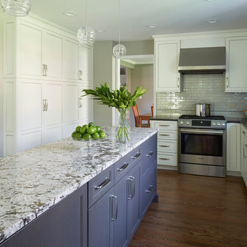 Graceful Gray Kitchen Remodel - Glen Ellyn, IL
