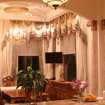 Chicago Penthouse Luxury Drapery