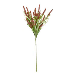 Shea's Wildflower - 27" Salvia Plant, Peach Pink - Wreaths And Garlands
