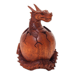 Full Color Design Toscano QS92709 Golden Yolk Dragon Hatchling Statue