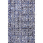 nuLOOM - nuLOOM Cami Modern Machine Washable Indoor/Outdoor Area Rug, Blue 5' x 8' - This geometric machine washable rug is the perfect addition to your indoor or outdoor space. Made from sustainably-sourced, premium recycled synthetic fibers, this washable area rug is made to withstand regular foot traffic. Our machine-washable collection is functional and stylish to keep up with your busy lifestyle. Simply roll your rug up, throw it in the washing machine, and you're done! Elevate your home with our pet-friendly and easy to clean area rugs.