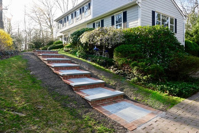 Inspiration for a contemporary exterior home remodel in New York