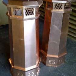 Copper Chimney Caps, Shrouds and Pots - Products