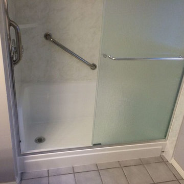 Seated Shower Base Install, Saratoga Springs NY