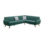 Modern Retro Sectional Sofa, Laguna