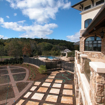 Travertine, granite & limestone applications