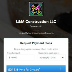 WE FINANCE! - Home Improvement