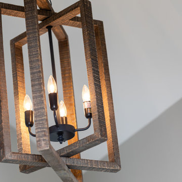 Rustic Modern Light Fixture