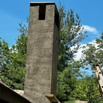 Stone Work, Gravel Area & Chimney Repair Project